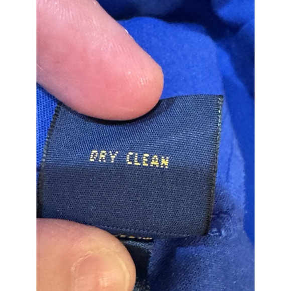 Polo Ralph Lauren Blue Fit & Flare Sleeveless Babette Dress $245 Size 6 - Picture 7 of 9